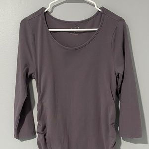 Ingrid & Isabel Purple Maternity Dress